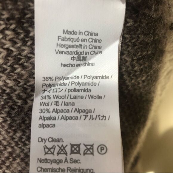 J Crew V-Neck Cardigan in Zebra Stripe - Picture 7 of 7